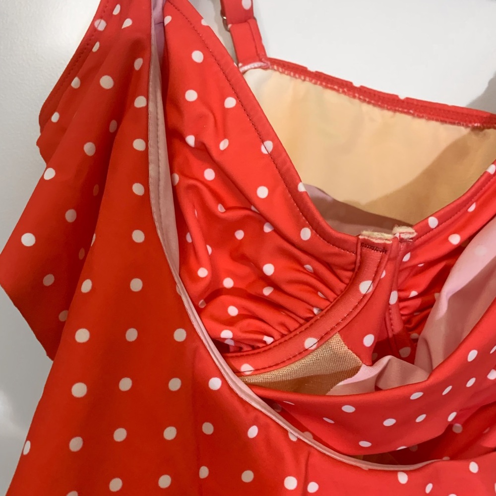 Talbots Ruffle Tankini Swim Top - Picture 6 of 6